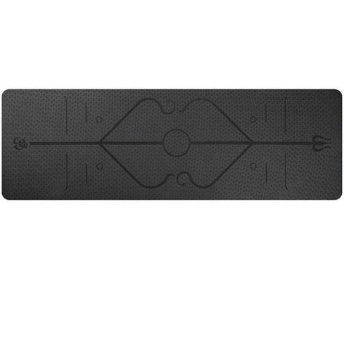 Non-Slip Position Line Yoga Mat
