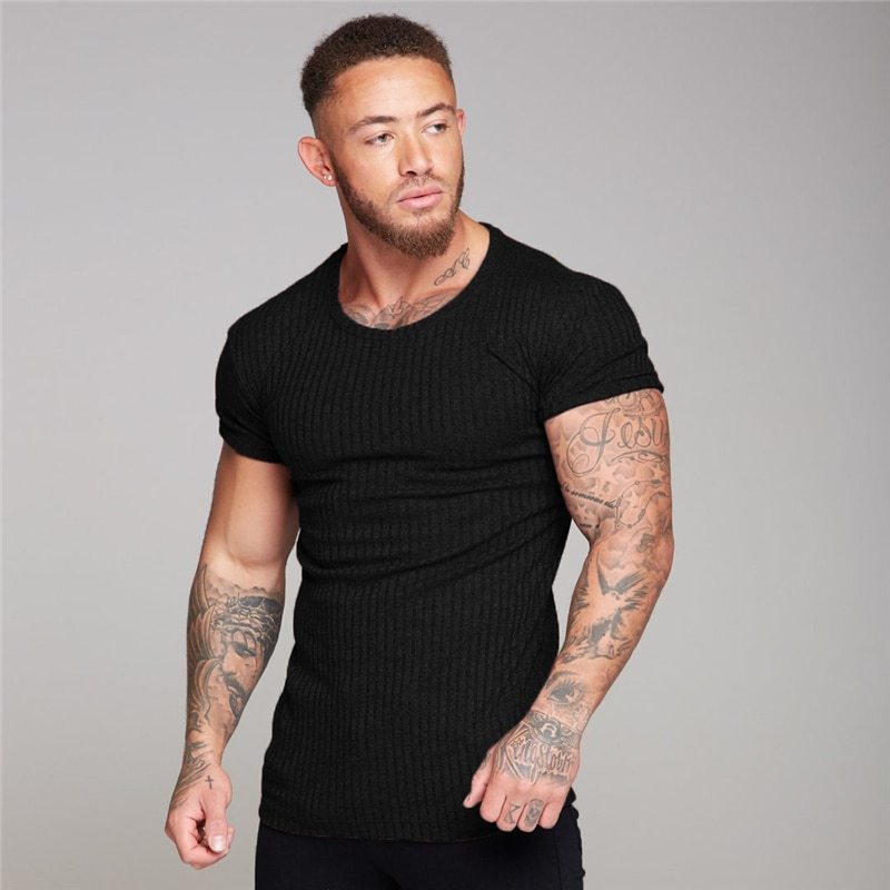 Sports Fitness Short Sleeve T Shirt