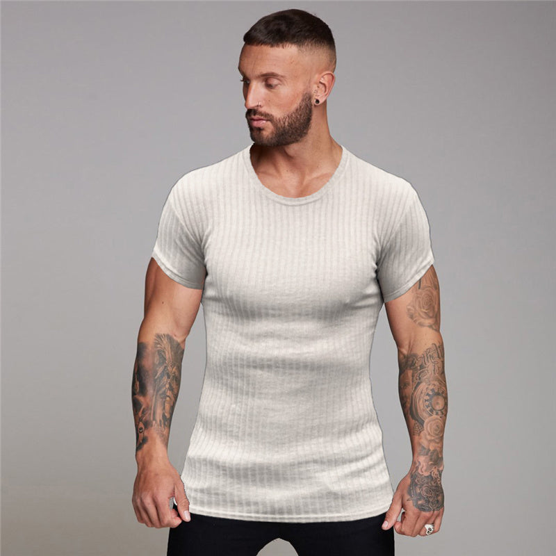 Sports Fitness Short Sleeve T Shirt